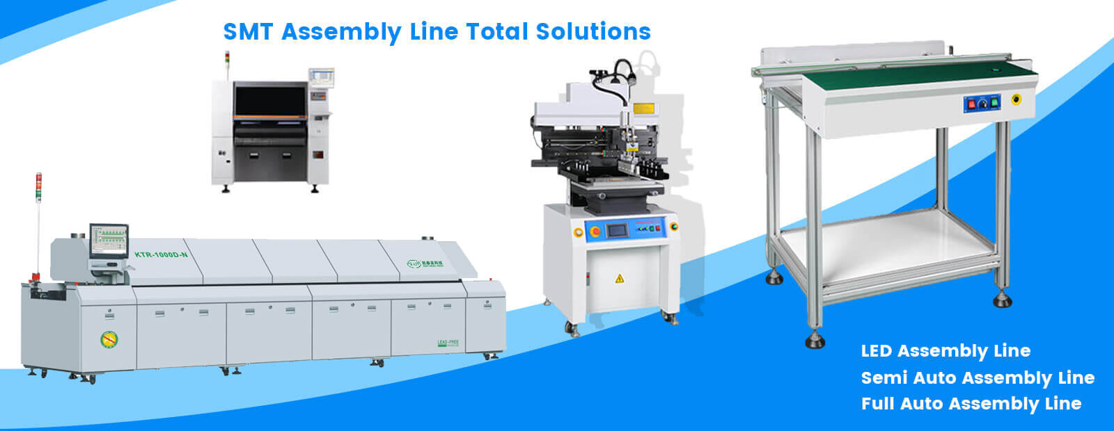 SMT Assembly line machine